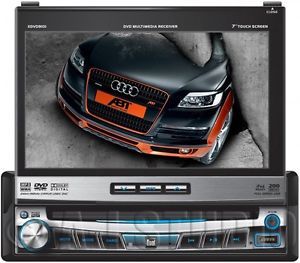 Dual XDVD9101 Car Audio Single 1 DIN 7" Touchscreen DVD CD  Player Receiver
