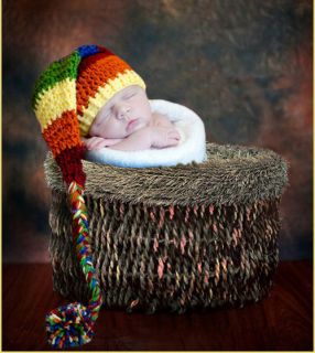 Newborn Baby Infant Hat Knitted Crochet Costume Photo Photography Prop New L100