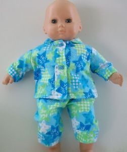 American Girl Doll Clothes Bitty Baby PJs