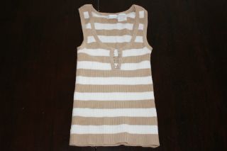 Sexy Charlotte Russe Women Beach Tank Knit Top Shirt PC Set Outfit Clothes s SM