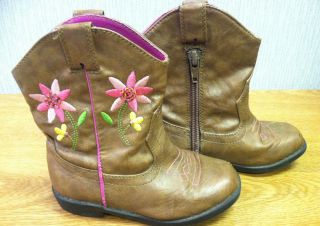 Toddler Girl Cowboy Boots Please See Photos and Description