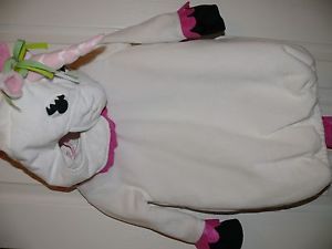 Pottery Barn Kids Unicorn Halloween Costume 2T 3T Body Headpiece Horse Child