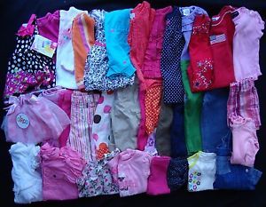 Huge Lot Baby Toddler Girls Clothes Spring Summer Size 12 Months