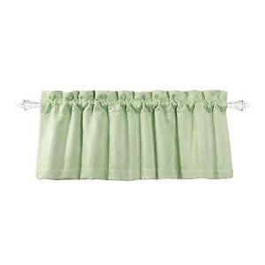 NIP Naptime Window Valance Light Green Sage Baby Boy Girl Children Bedroom