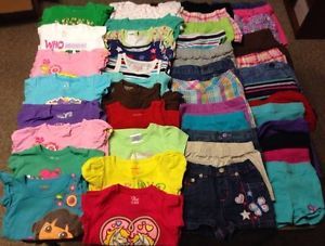 Huge 44pc Infant Baby Girl Spring Summer Clothes Lot 12 Months TCP Nickelodeon