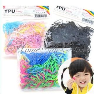 New Cut Girl Baby Ponytail Hair Accessories Small Disposable Rubber Hair Band