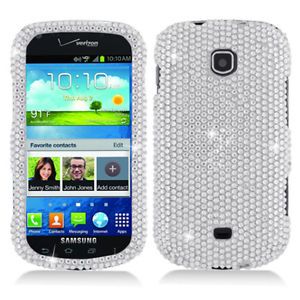 Silver Bling Hard Case Cover for Verizon Samsung Galaxy Stellar i200 Accessory
