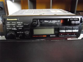 Panasonic RD50 Car Stereo Radio Cassette Player with RDS Tape Player