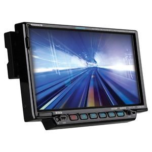 Boss BV8967B Indash 1 DIN 7" Touch Screen Monitor Car DVD CD Player Bluetooth