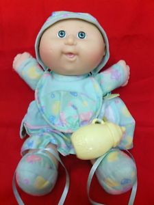 Lovey Cabbage Patch Toddler Collection Doll Teach Dress Love N Care Baby Bald