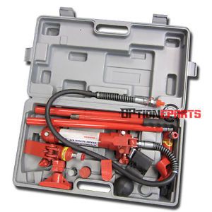 4 Ton Hydraulic Porta Power Kit Body Frame Repair Tool Automotive Heavy Duty New