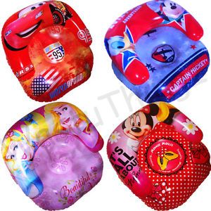 Disney Cars Princess Mickey Minnie Mouse Childrens Kids Inflatable Chair