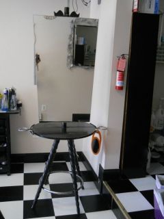 2 Double Sided Hair Styling Stations$300EA2STYLING Chairs$75EA1SHAMPOO Chair$50
