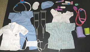 American Girl Doll Doctor Kit Crutches Casts More American Girl Doll Clothes