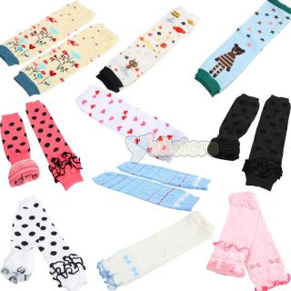 10pairs Baby Toddler Boy Girl Lovely Long Legging Socks Tights Leg Warmers Socks