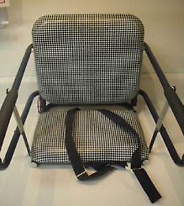 Graco Tot Loc Chair Portable Fold Easy Storage Blue RARE