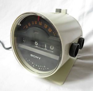 Vintage Sony 6RC 15 Digimatic Retro Clock Radio