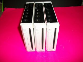 Lot of 3 Nintendo Wii Systems Consoles Only Broken as Is