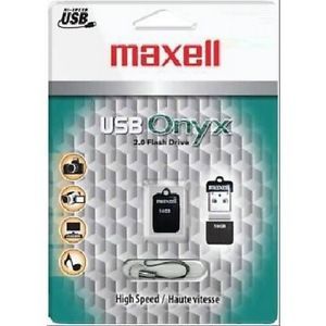 Maxell 503053 16GB Onyx Micro Compact Flash Drive for Photos Music and Data 025215716935