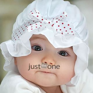 White Children Cute Kids Girl Baby Summer Polka Dots Lace Hat Cap for 2 12M New