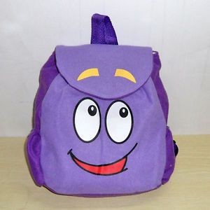 Dora The Explorer Plush Backpack Child Pre School Bag Toddler Size New