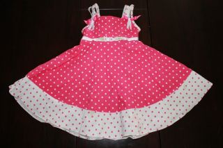 RARE Editions Easter Girls Toddler Pink Boutique Dress PC Set Outfit Clothes 4T