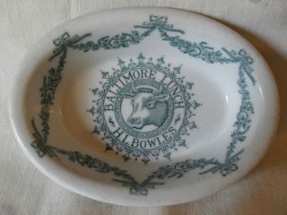 Baltimore Lunch H L Bowles Old Restaurant Ware Bowl Maddock's American China