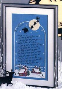 D Morgan Santa Letter Holy Family Snow Bunny More Cross Stitch Magazine