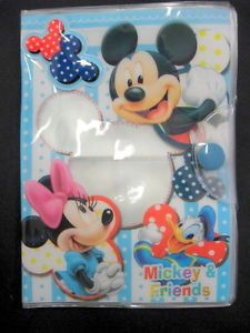 Disney Minnie Mickey Mouse Passport Holder Credit Cards Travel Card Cover