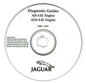 Jaguar 4 0L Engine Diagnostic Guides and Repair Manual 90 97
