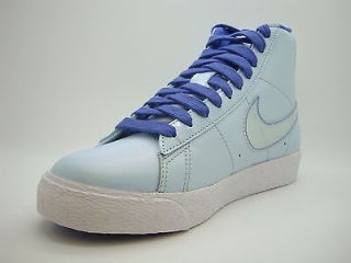 325064 401 Girls Youth Nike Blazer Mid Purple Sneakers Athletic