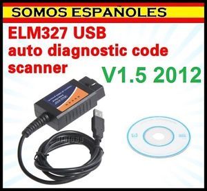Diagnosis ELM327 Elm 327 USB V1 5 OBD2 Multimarca OBDII Coche Diagnostic Car