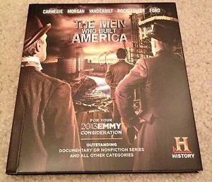 The Men Who Built America History Channel 2013 Emmy DVD Set Documentary Series