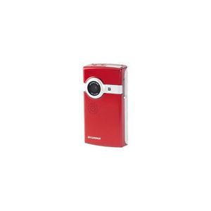 Sylvania DV 2100 Red Pocket Digital Video Camcorder Camera 2" LCD 4X Zoom