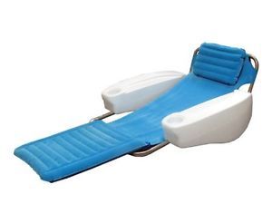 Lounge Inflatable Float Floating Pool Chair Mattress Suntanner Swimming Sun New
