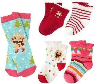 Gymboree Winter Cheer Gingerbread Girl Socks U Pick 0 3 6 12 18 2T 3T 4T 5T