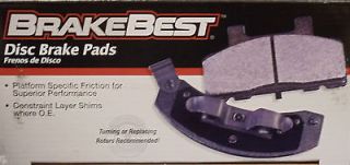 Brake Best Semi Metallic Brake Pads MKD699