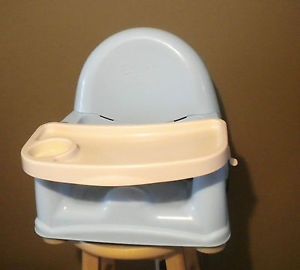 Baby Booster Chair Childs Feeding Seat Belts Adjustable Table Drink Hole
