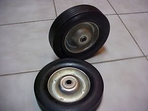 2 Hand Truck Dolly Cart Replacement Wheels Tires