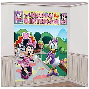 Disney Minnie Mouse Daisy Duck Giant Scene Setter Poster Birthday Party Supplies