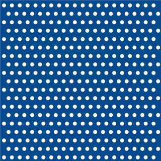 Navy Blue with White Polka Dots Patterned Paper Lunch Napkins x 20