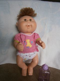 Cabbage Patch Baby Doll 2007 OAA Play Along Clothes Bottle 12 inch CPK