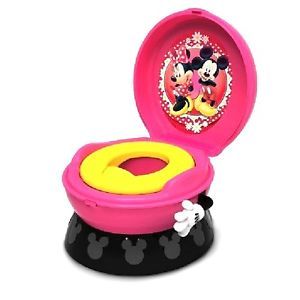 Minnie Mickey Mouse 3 in 1 Talkingtoddler Potty Seat Chair Training System