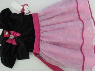 Girls Hello Kitty Dress Size 6