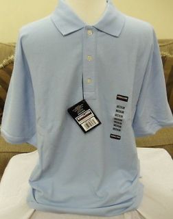 Kirkland 100 Pima Cotton Polo Shirt Men Sz XX Large Light Blue 534982