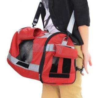 Pet Carrier Backpack Bag Dog Cat Traveler Carrier Shoulder Bag Tote Mesh Handbag