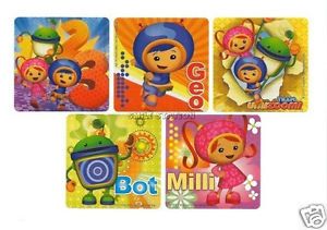 15 Team Umizoomi Stickers Kid Boy Girl Party Goody Loot Bag Filler Favors Supply
