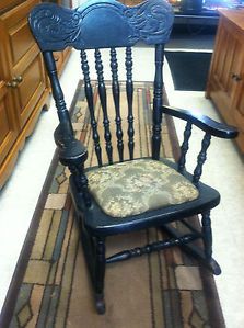 Antique Youth Rocking Chair Over 100 Years Old