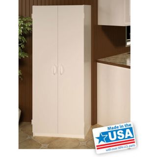 New 2 Door Double Pantry Storage Kitchen Cabinet Office Garage Made in USA
