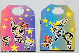 New Powerpuff Girls 8 Treat Box for Candys and Favors Party Supplies